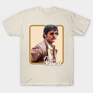 Pedro Pascal ---- Retro Fan Artwork T-Shirt